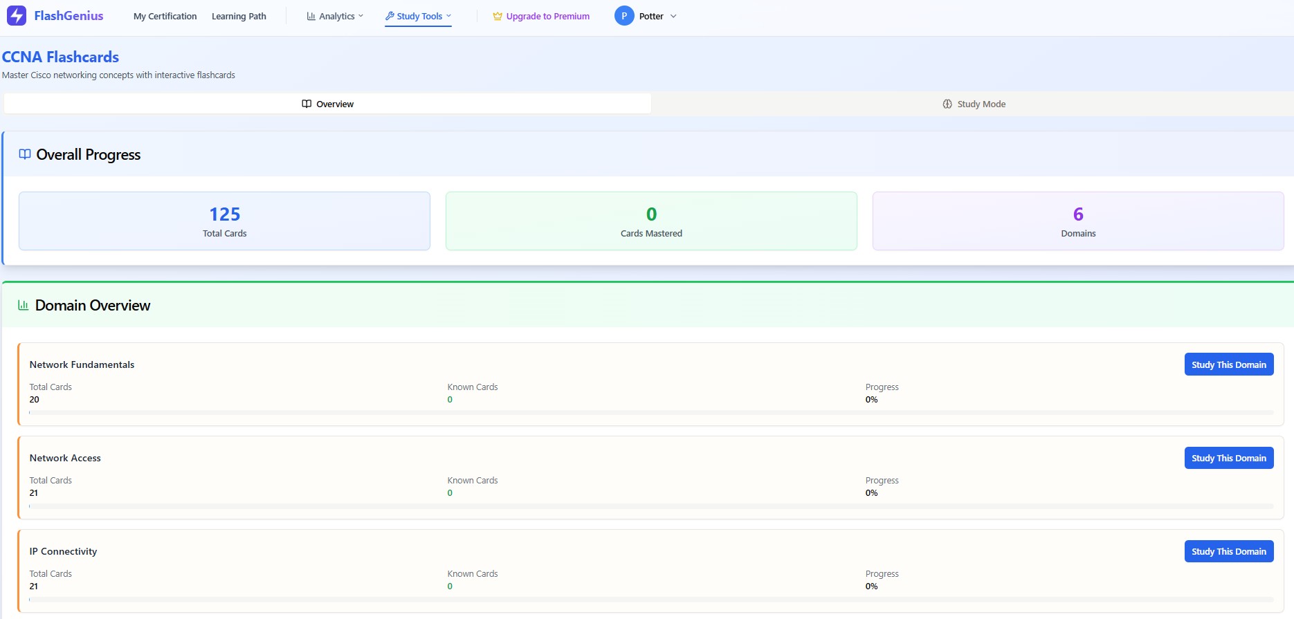 Interactive Flashcards